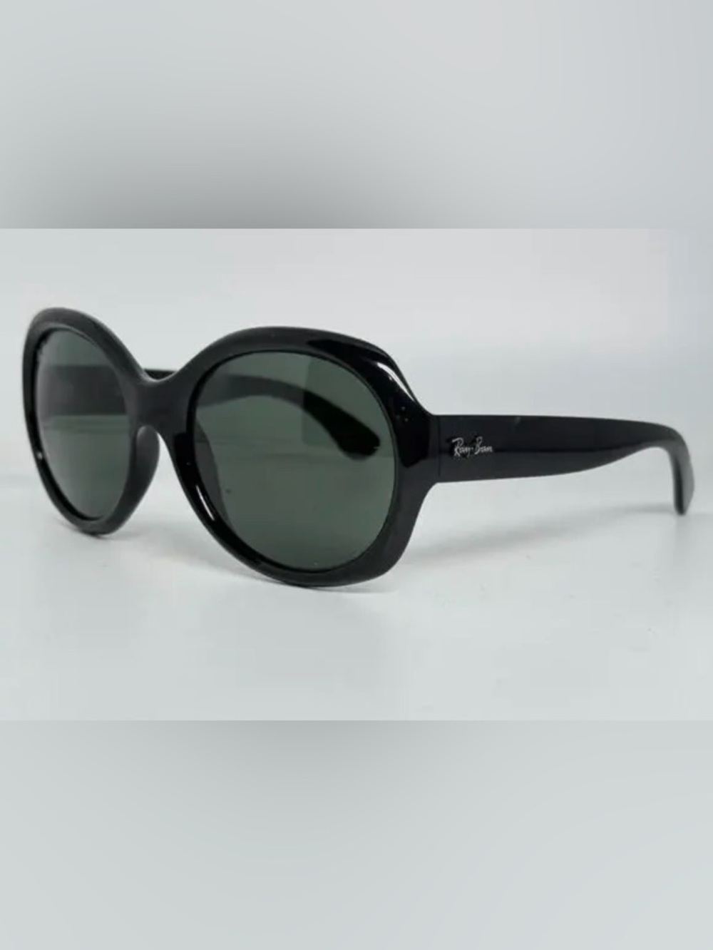 Ray-Ban RB4191 57mm Adult Oversized Round Sunglasses Green Classic G-15 Lens